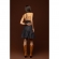 Vestido Jeans com babado na saia