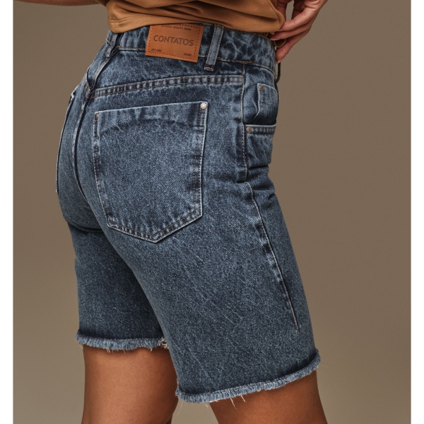 Bermuda jorts barra desfiada